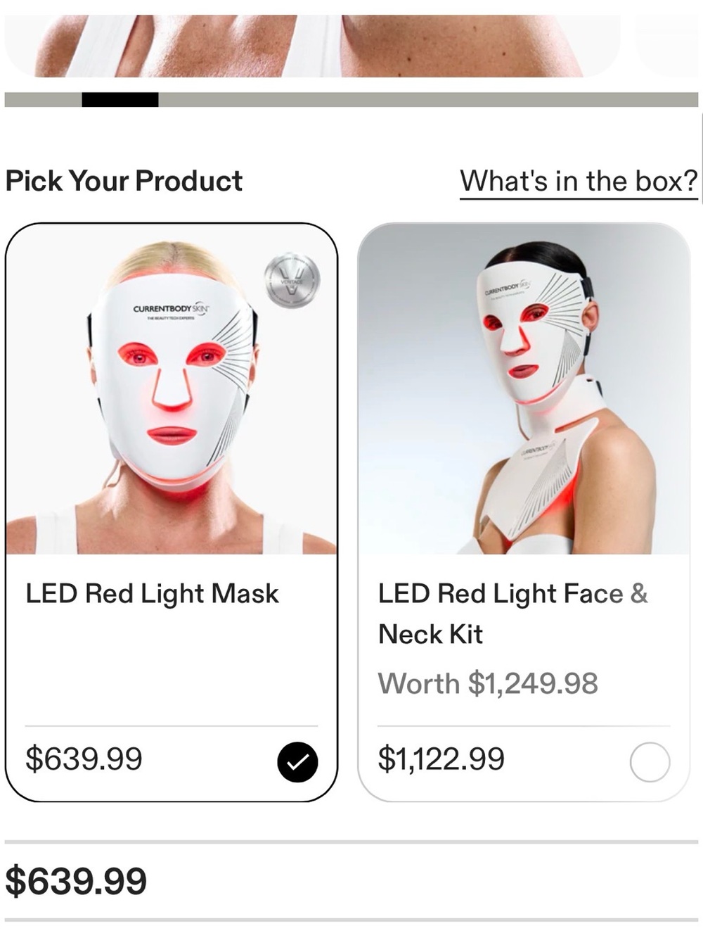 CurrentBody Skin LED Light Therapy Mask — White - Picture 5 of 5